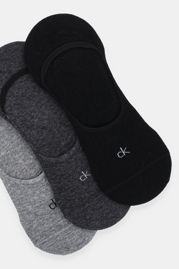 Calvin Klein skarpetki 3-pack 701234367 szary AW25
