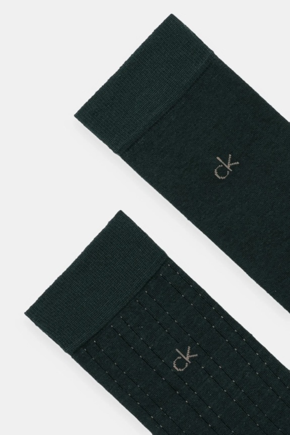 Κάλτσες Calvin Klein 2-pack 701235969 πράσινο AW25