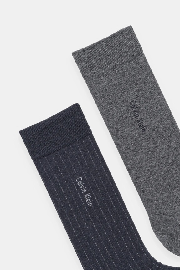 Κάλτσες Calvin Klein 2-pack 701235970 γκρί AW25
