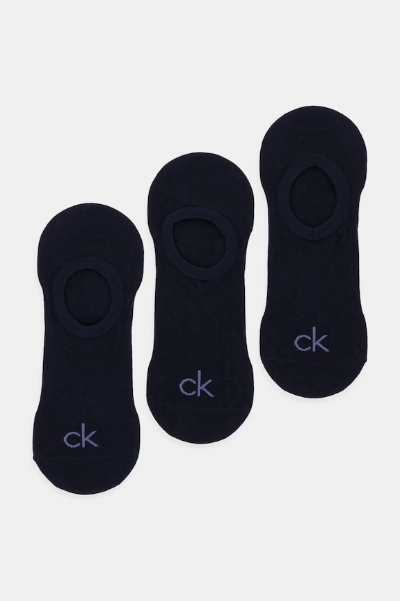 Calvin Klein calzini pacco da 3 calzini corti blu navy 701236412