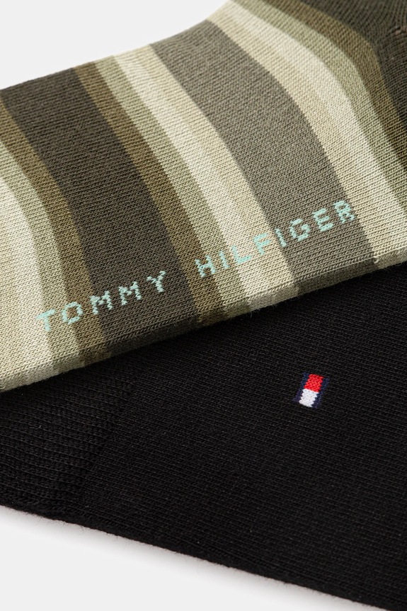 Κάλτσες Tommy Hilfiger 2-pack 701236312 πράσινο AW25