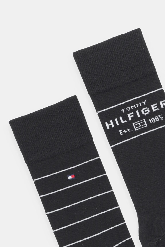 Ponožky Tommy Hilfiger 2-pack 701236634 černá AW25