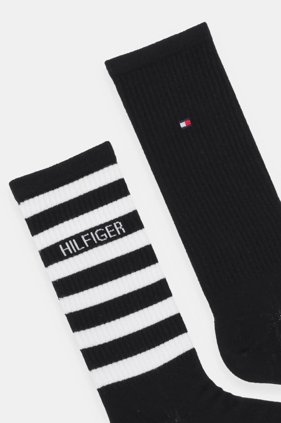 Tommy Hilfiger calzini pacco da 2 701236735 nero AW25