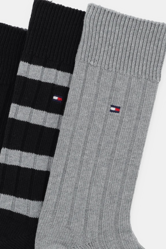 Tommy Hilfiger calzini pacco da 3 701235377 nero AW25