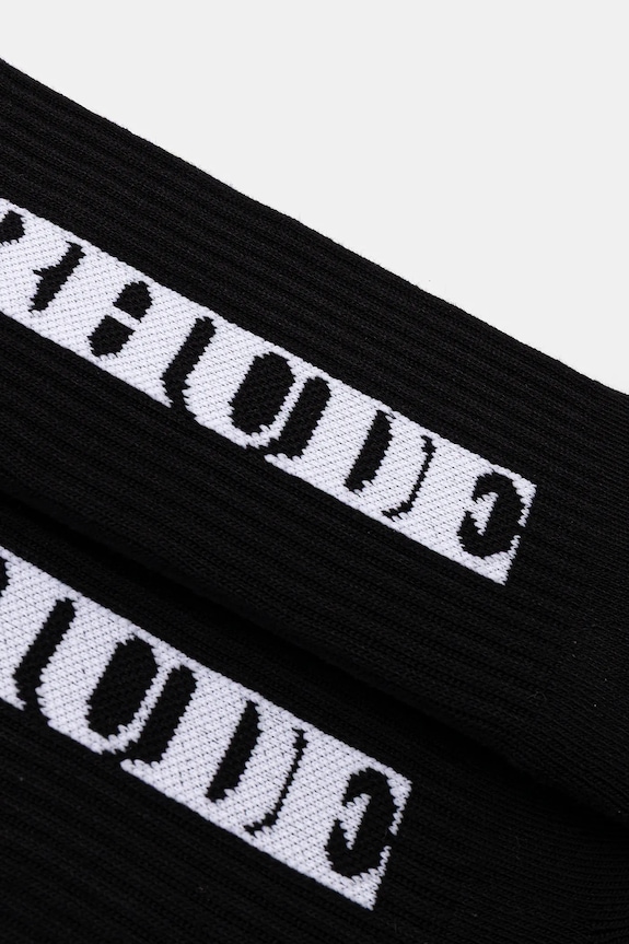 RHUDE skarpetki Dinero RHFW25SO01750 czarny AW25