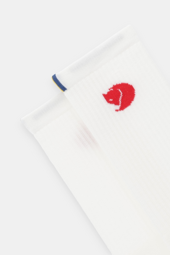 Fjallraven șosete cu lână Fjällräven Wool F13100211.111 alb SS26
