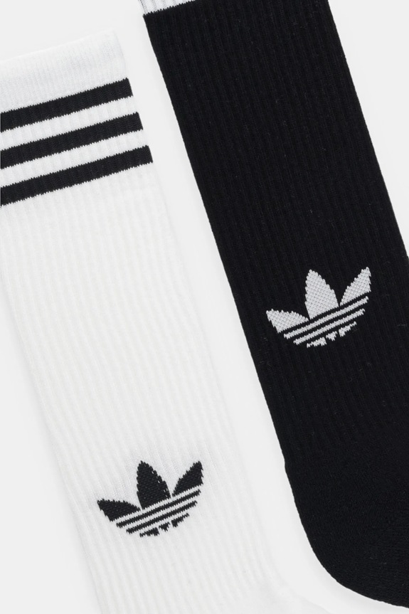 Ponožky adidas Originals 3-Stripes 2-pak JV7413 biela AW25