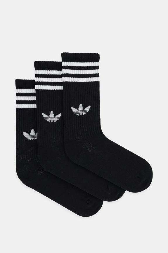 adidas Originals calzini 3-Stripes pacco da 3 calzini nero JV7417