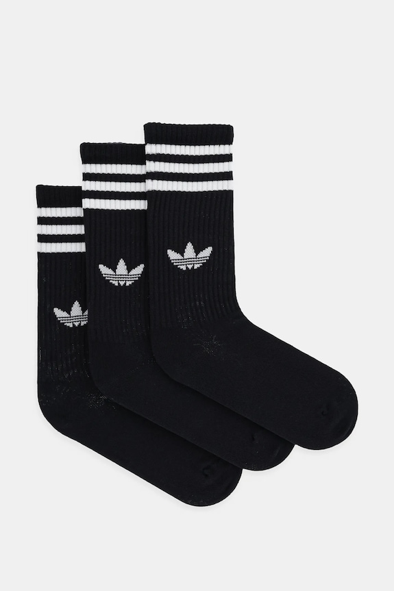 adidas Originals calzini 3-Stripes pacco da 3 calzini nero JV7417