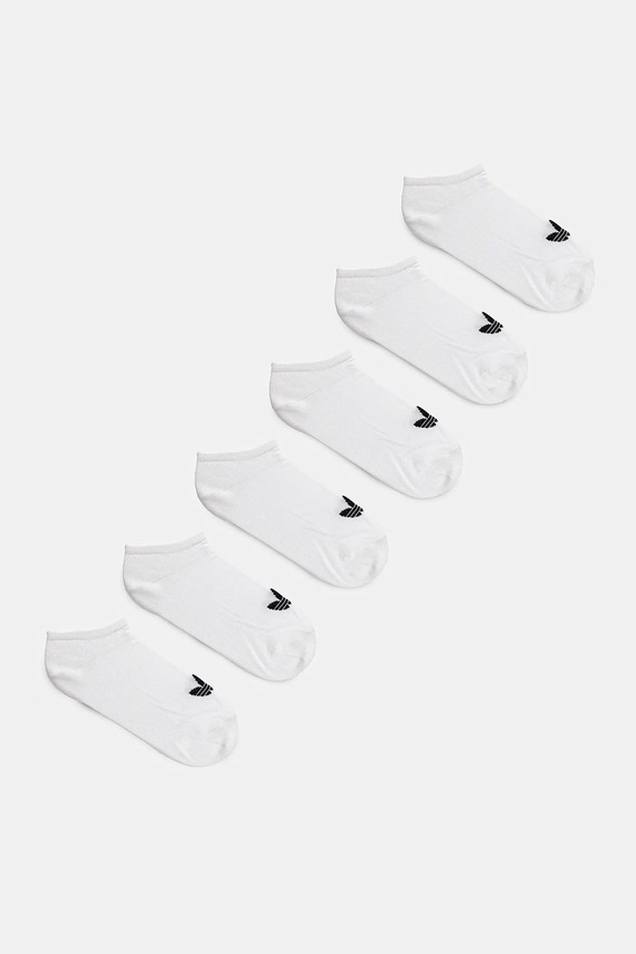 Čarape adidas Originals 6-pack niske čarape bijela JW5336