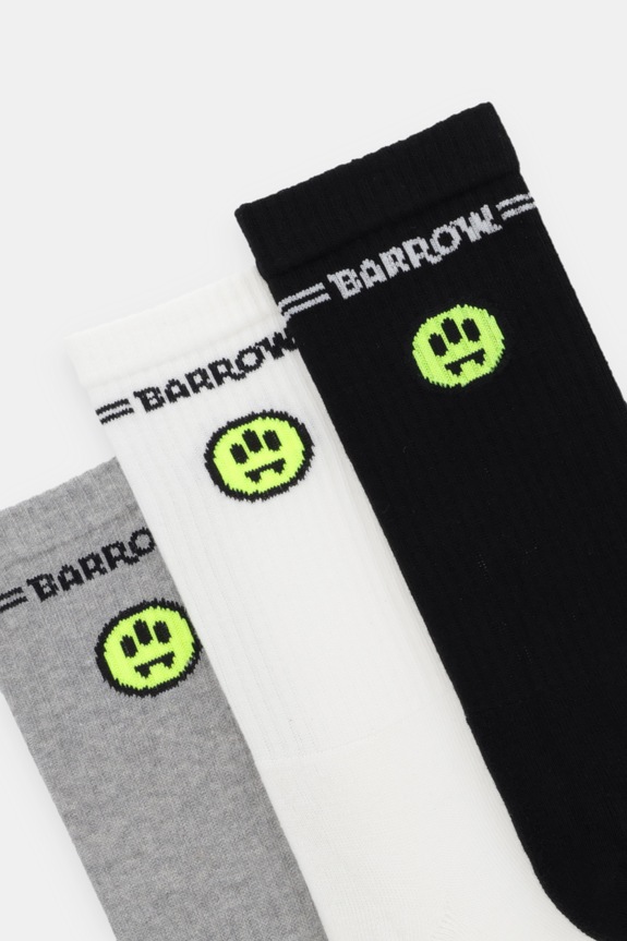 Čarape Barrow 3-pack F5BWUAPK130 crna AW25