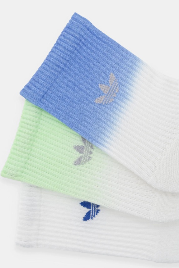 Nogavice adidas Originals Ombre Cr S 3-pack JX5221 bela AW25