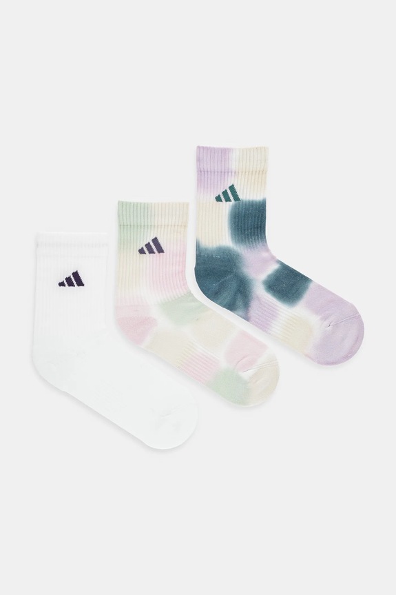 Носки adidas Tie Dye 3 шт длинные носки белый JV8487