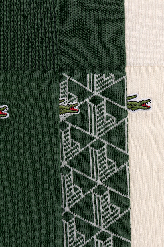 Lacoste Чорапи 3 броя RA5996 многоцветен SS26
