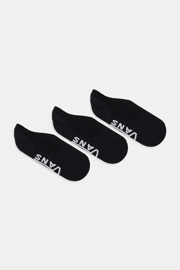 Κάλτσες Vans 3-pack ψηλές κάλτσες μαύρο VN000QBZBLK1