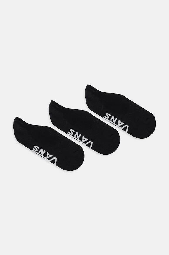 Κάλτσες Vans 3-pack ψηλές κάλτσες μαύρο VN000QBZBLK1