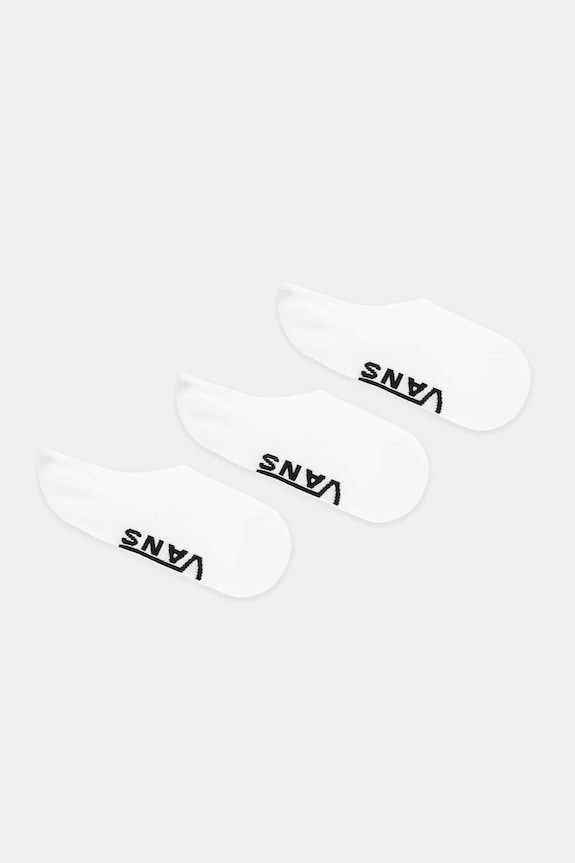 Vans skarpetki 3-pack skarpetki krótkie biały VN000QBZWHT1
