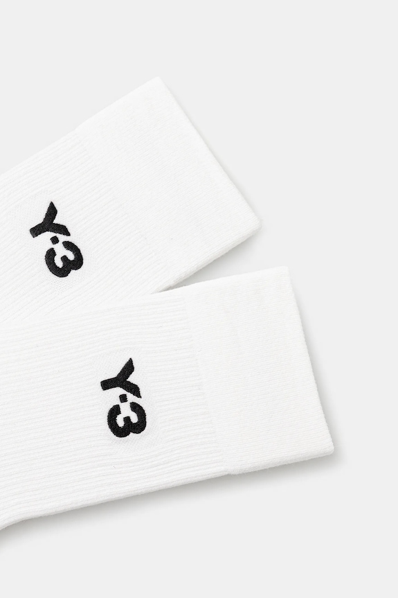 Y-3 socks Classic Crew JZ6269 white AW25