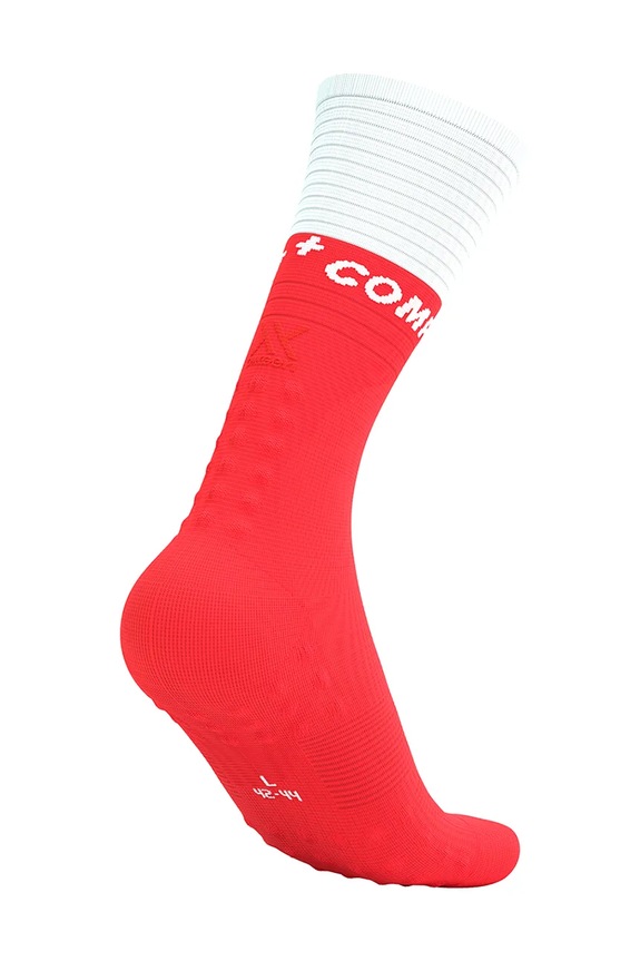 Κάλτσες Compressport Mid Compression v2.0 κόκκινο SQTU354