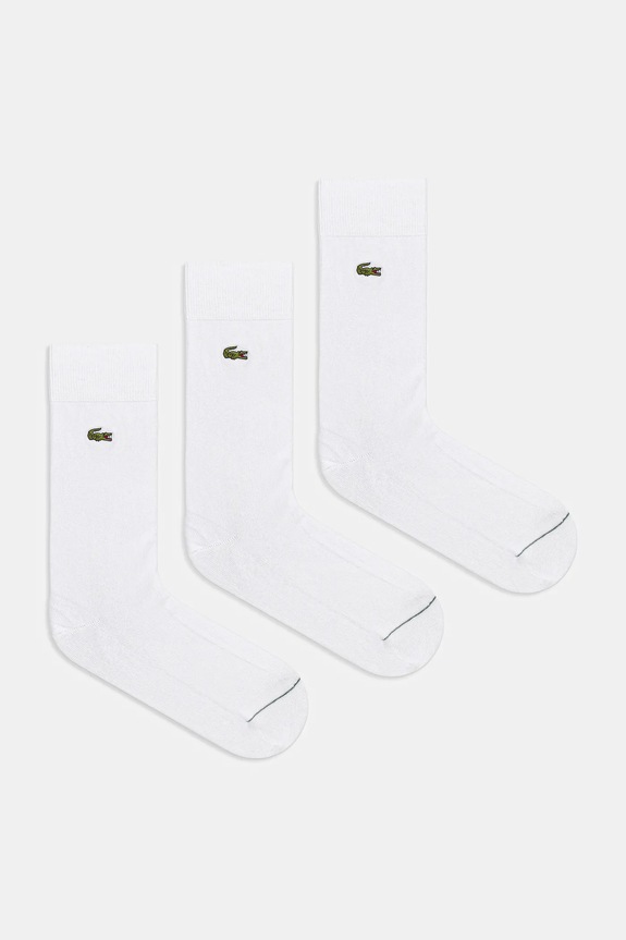 Шкарпетки Lacoste 3-pack Planet friendly білий RA8142