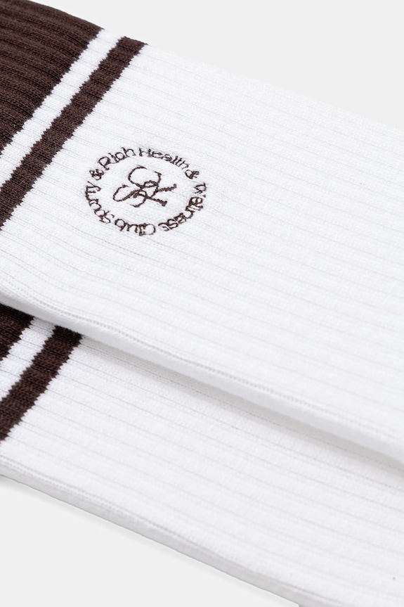 Κάλτσες Sporty & Rich SRHWC AC02765305WH11 λευκό AW25