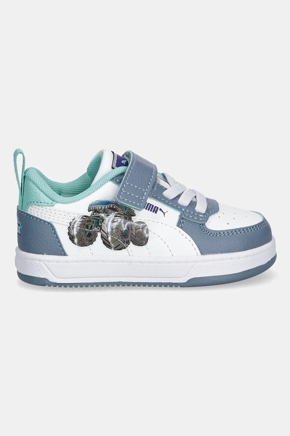 Dětské tenisky Puma Puma Caven 2.0 Lo Hot Wheels 2 AC+ Inf 403407 modrá AW25