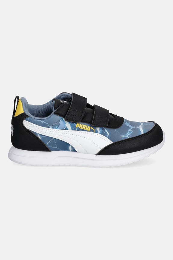 Puma sneakers pentru copii Puma R78 Lightwind Hot Wheels 2 V PS 403410 negru AW25