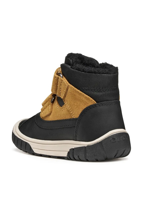 Geox buty zimowe skórzane dziecięce OMAR czarny B462DC.04322.20.23