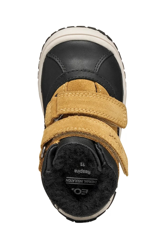 Geox buty zimowe skórzane dziecięce OMAR B462DC.04322.24.27 czarny