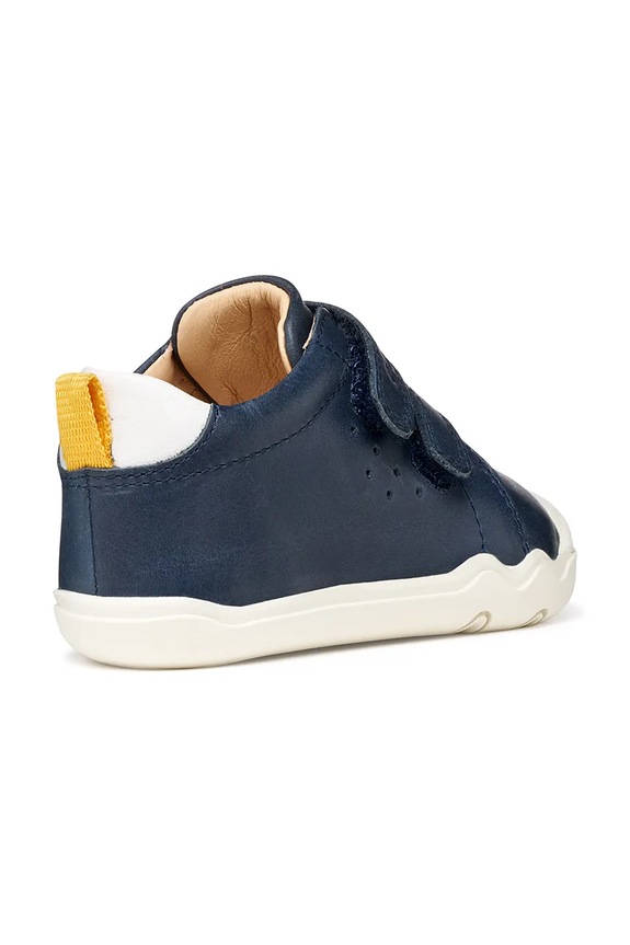 Мальчик Детские кожаные полуботинки Geox STEPPIEUP B465WA.000CL.20.27 тёмно-синий