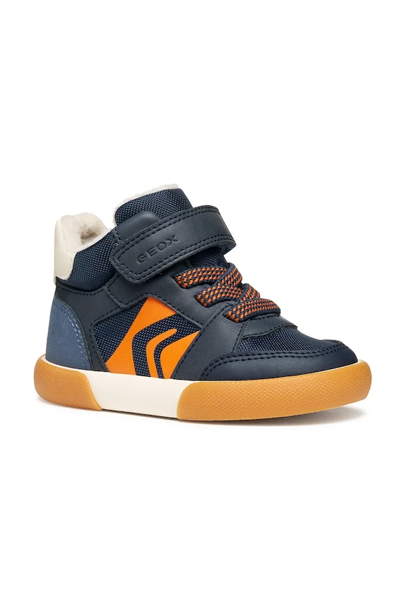Παιδικά sneakers Geox GISLI συνθετικό σκούρο μπλε B561NA.0MEFU.24.27