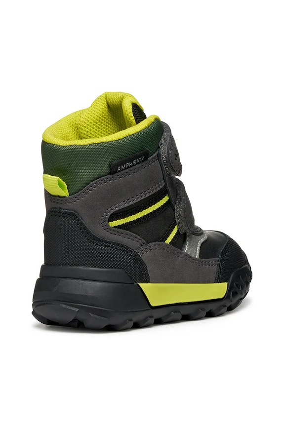 Αγορίστικα Χειμερινά υποδήματα Geox TREKKYUP B566LD.0MEBC.20.23 μαύρο