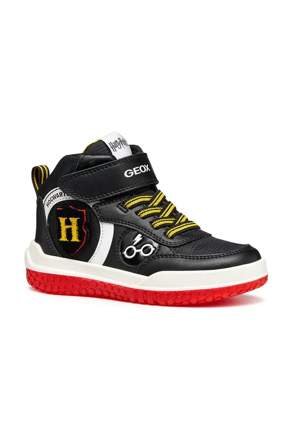 Geox sneakersy dziecięce BUZZERLIGHT imitacja skóry licowej czarny J56MCD.054FU.24.27