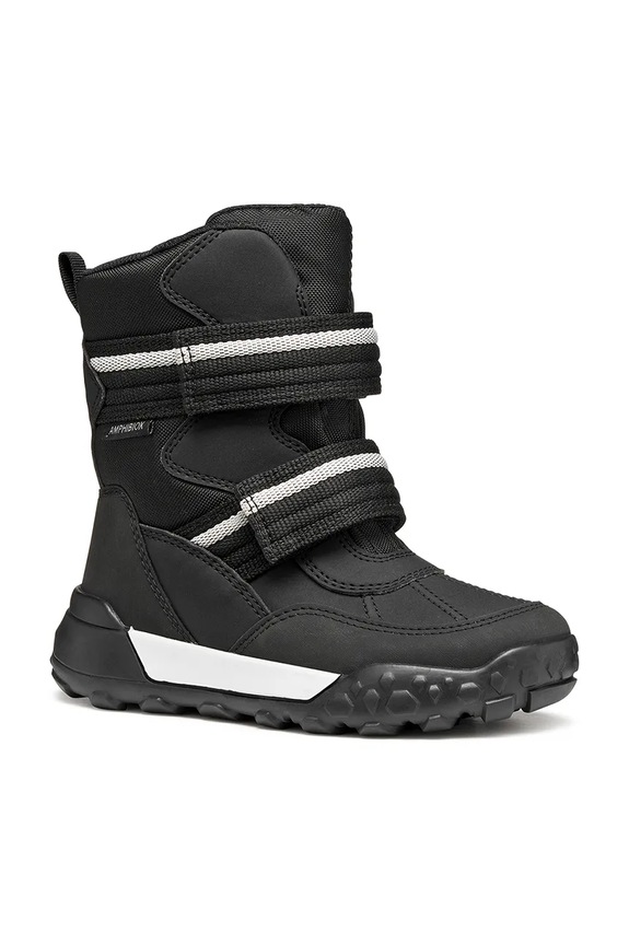Geox încălțăminte de iarnă TREKKYUP imitatie de piele negru J56MBB.050FU.36.39