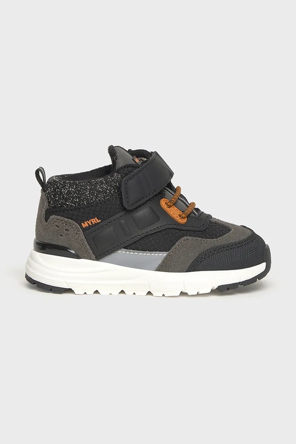 Παιδικές χειμερινές μπότες Mayoral συνθετικό μαύρο 42605.70A.Baby.9BYA