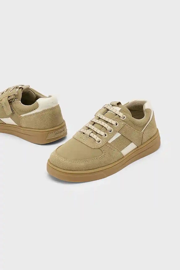 Παιδικά sneakers Mayoral 46601.67A.Mini.9BYA μπεζ AW25