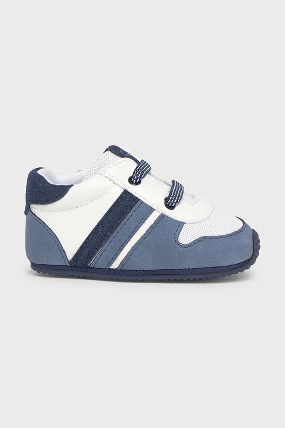 Mayoral Newborn scarpine per neonato/a tessile blu 9953.1Q.Newborn.9BYA