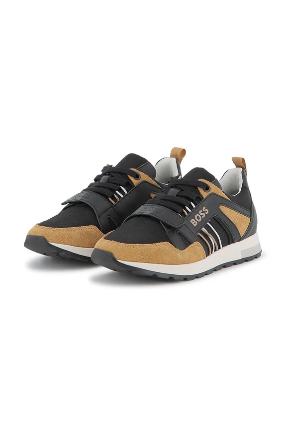 Chłopiec BOSS sneakersy dziecięce J52561.27.35 czarny