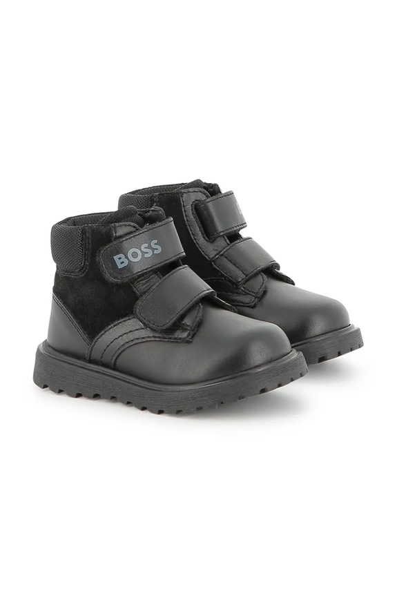 BOSS buty zimowe J52587.22.27 czarny
