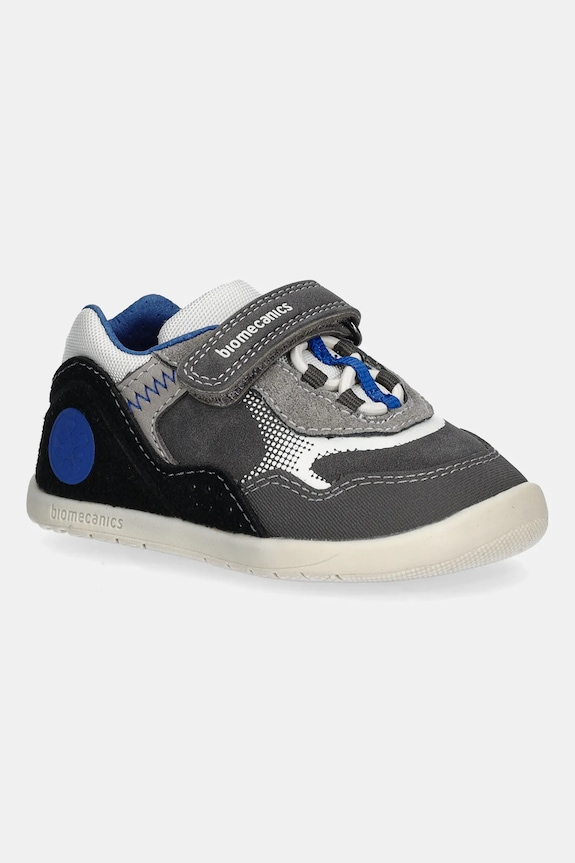 Biomecanics sneakersy dziecięce skóra zamszowa szary 251163.19.23