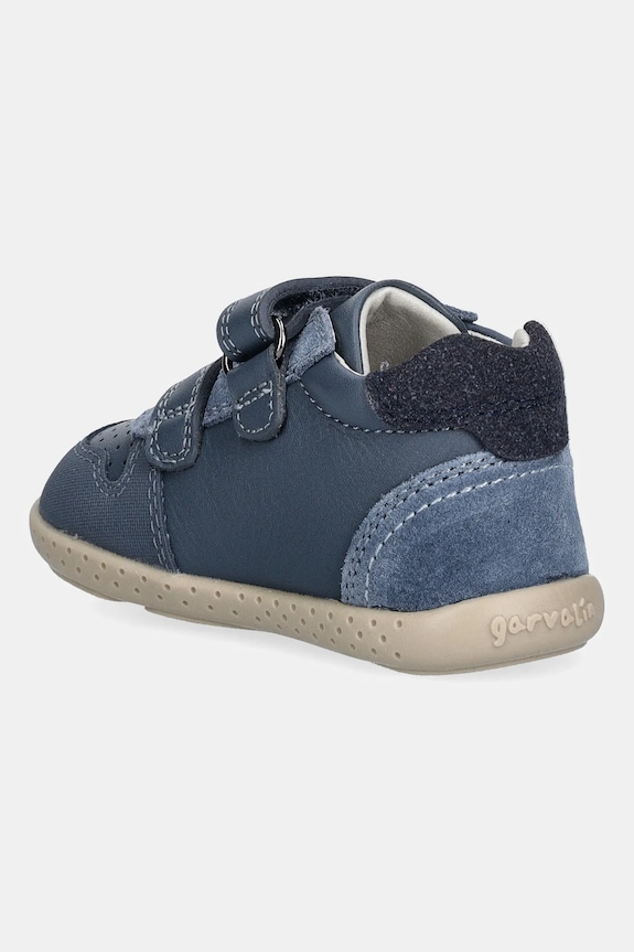 Fiú Garvalin gyerek félcipő bőrből 251310.19.23 kék