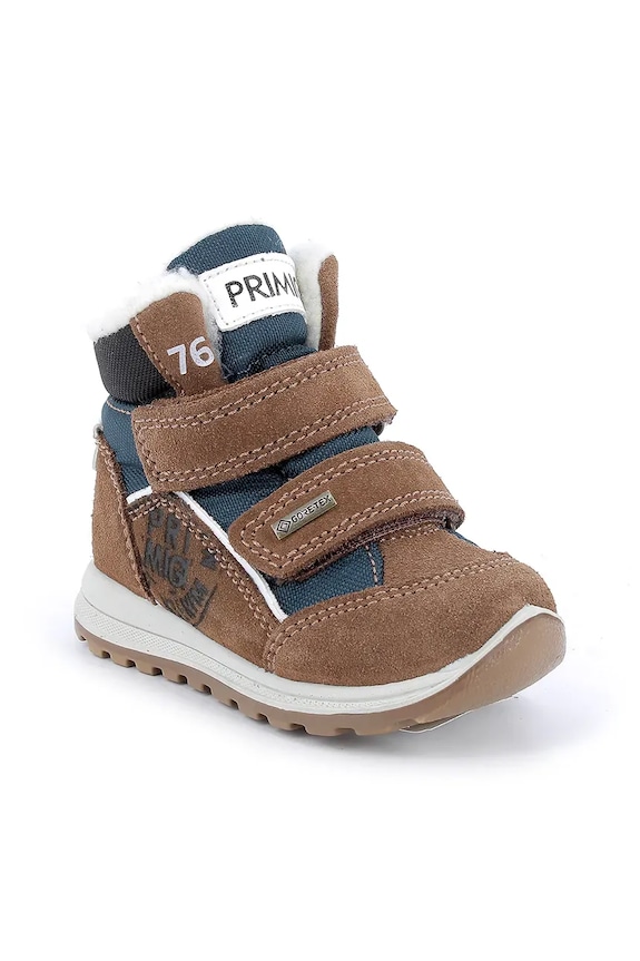 Zimní boty Primigi semišová kůže hnědá 8858500.20.24