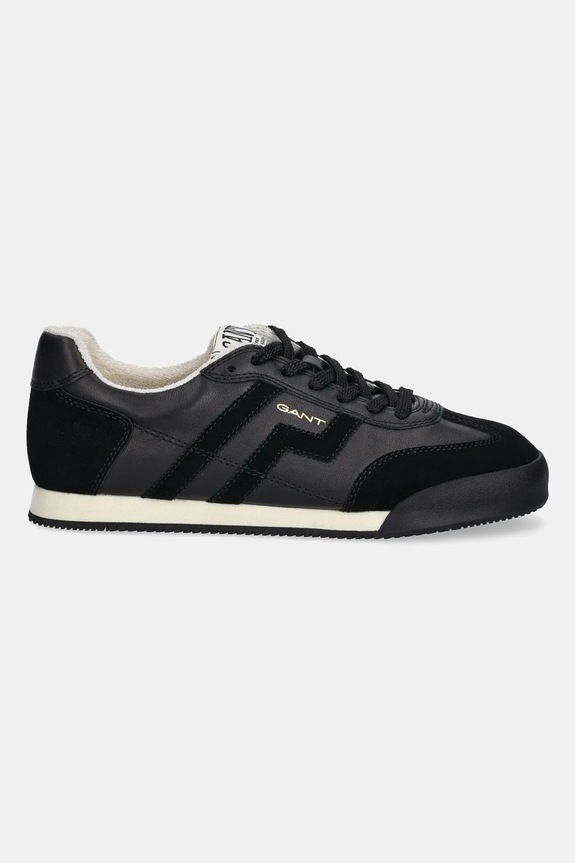 Gant sneakersy skórzane Beylana 31531034 czarny AW25