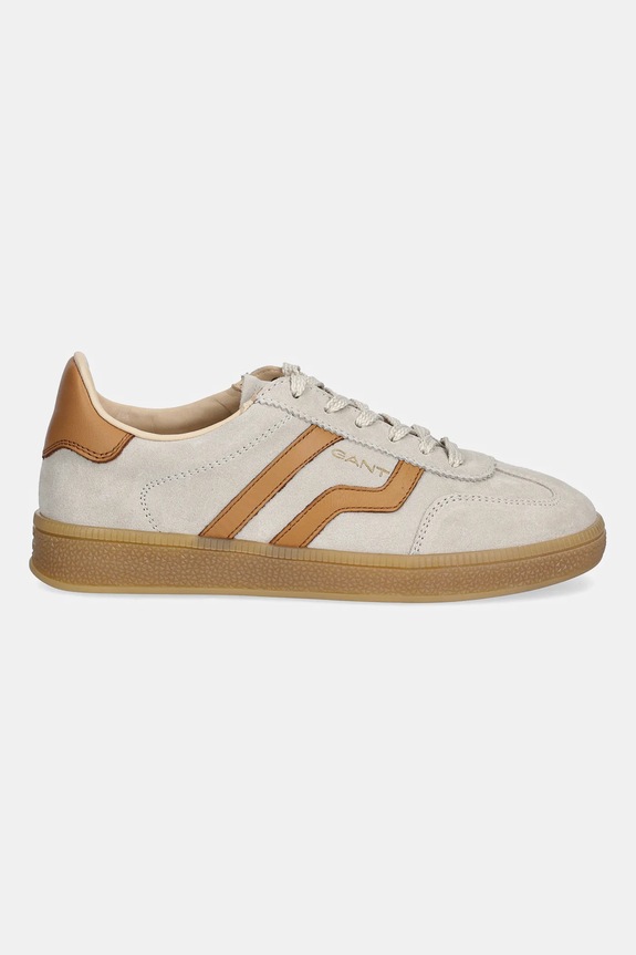 Gant sneakersy zamszowe Cuzima 31533042 beżowy SS26