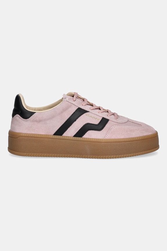 Gant sneakersy zamszowe Cuzmani 31533048 różowy AW25