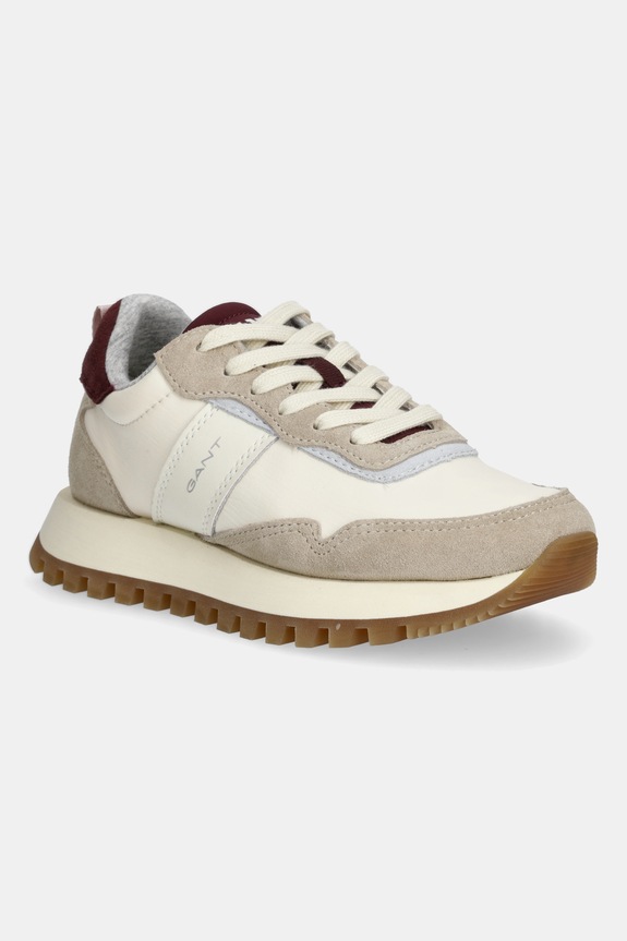 Gant sneakersy Caffay skóra zamszowa beżowy 31537988