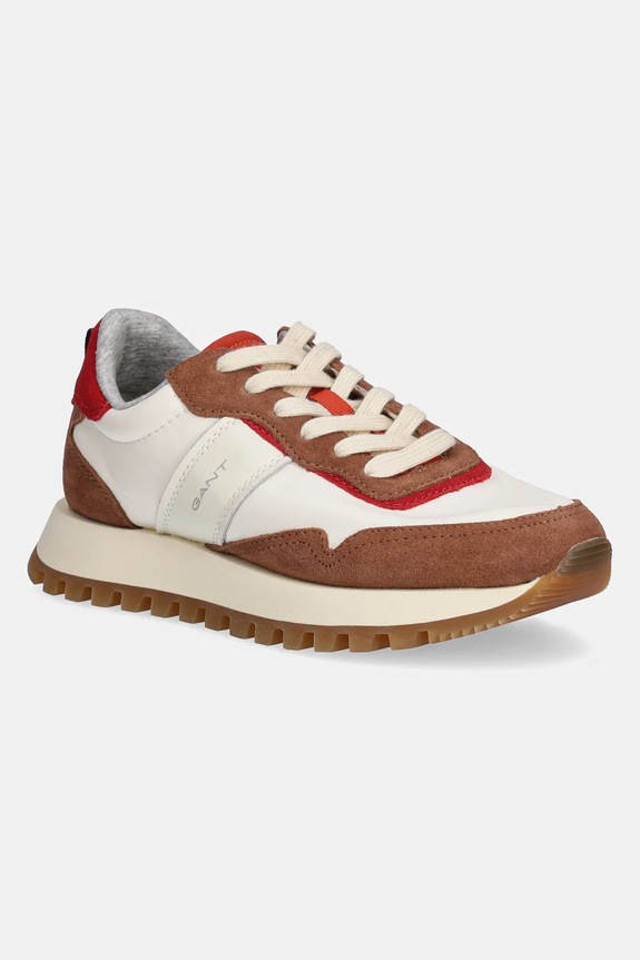 Gant sportcipő Caffay nappa bőr barna 31537988