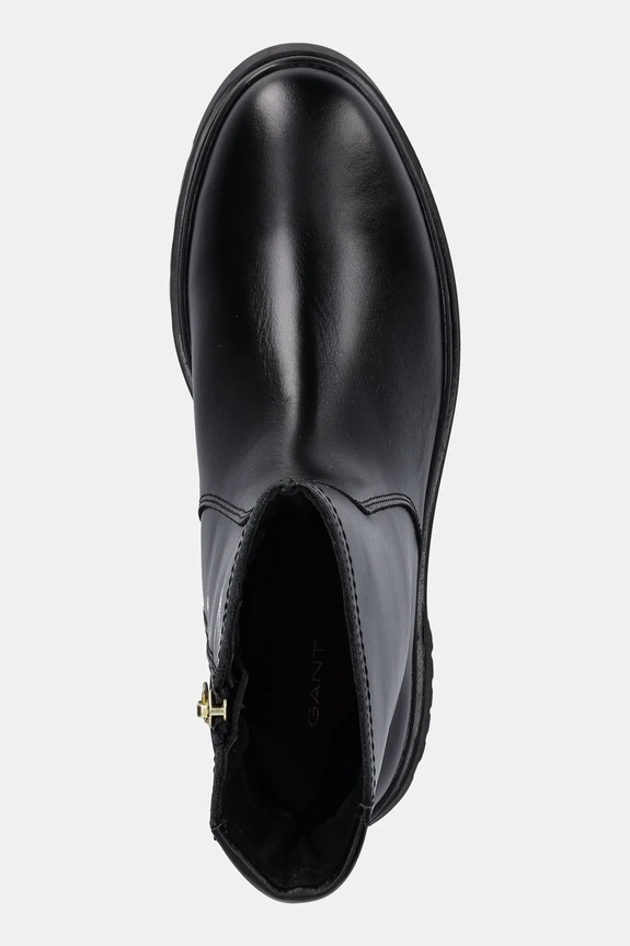 Gant botki skórzane Aligrey czarny 31541155
