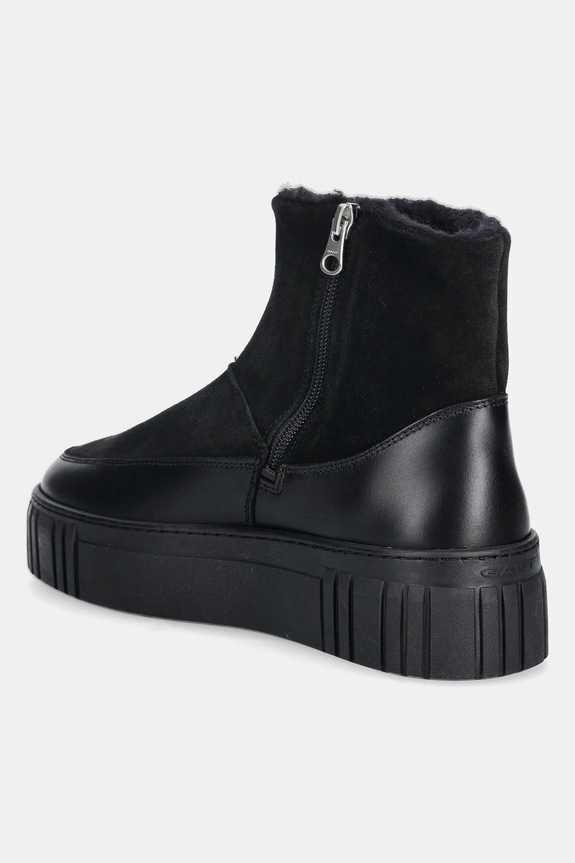 Obuv Kožené snehule Gant Snowmont 31543097 čierna