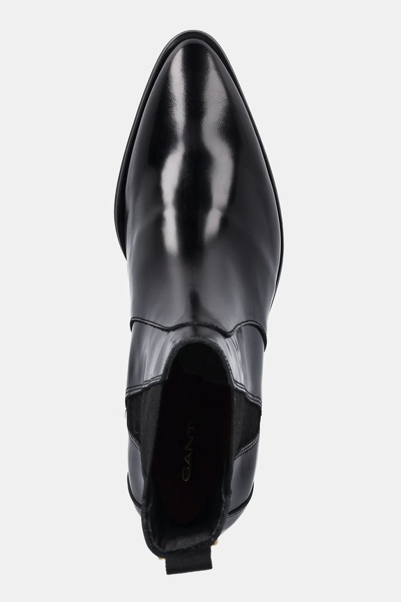 Gant sztyblety skórzane St Broomly czarny 31551095